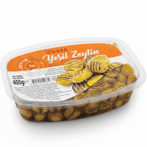 Gemlik Yeşil Izgara Zeytin 400 Gr
