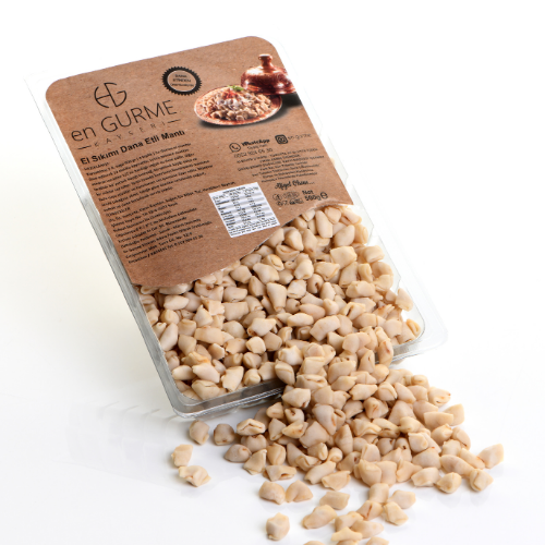 5 Kg El Sıkımı Etli Kayseri Mantısı (10 Paket)